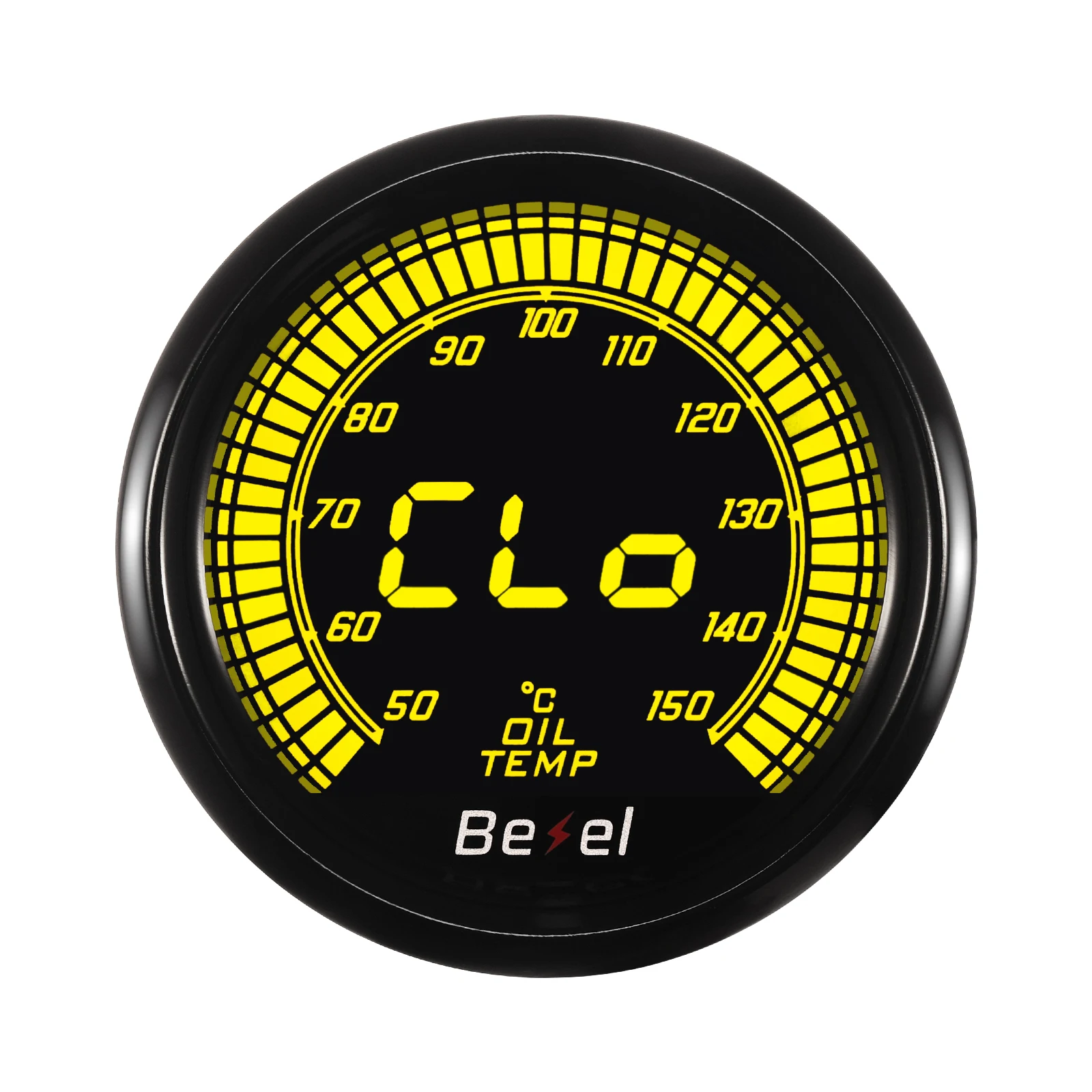 

52MM 2 INCH LCD Multiple colors liquid crystal oil temp Gauge