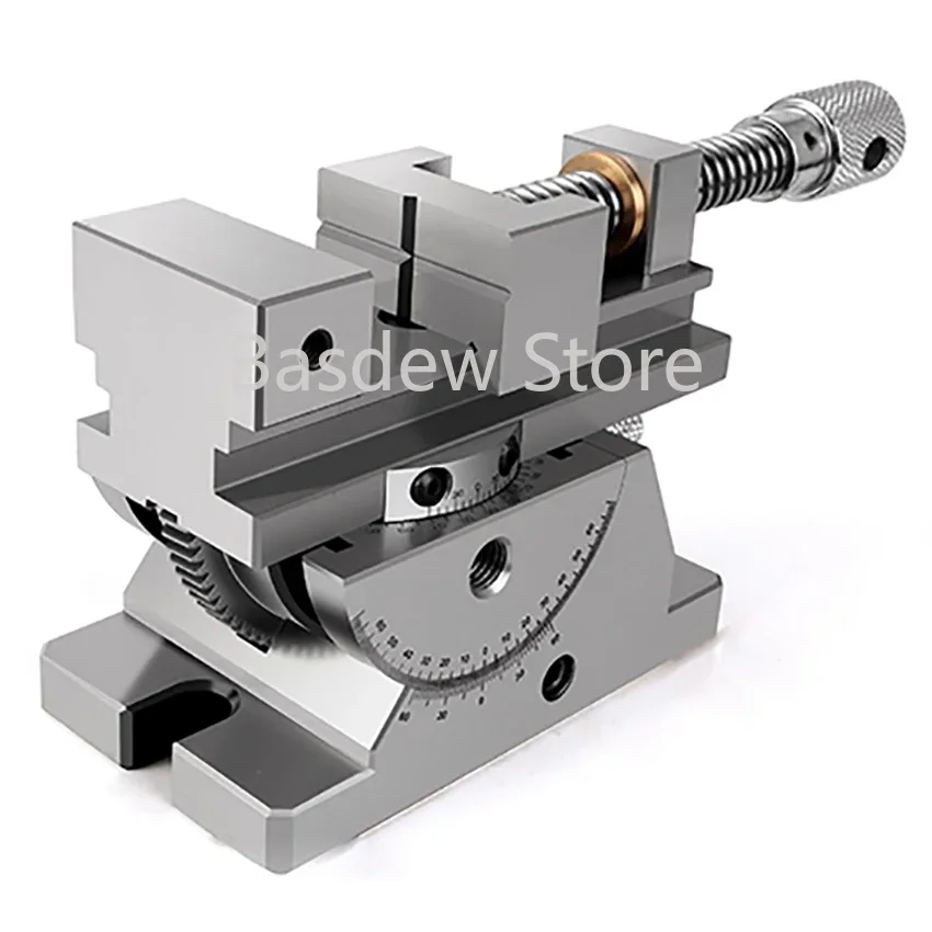 High Precision 2-Inch Universal Grinder Precision Vise Screw Sine Slope Adjustable Angle Screw Tool Precision 0.005mm