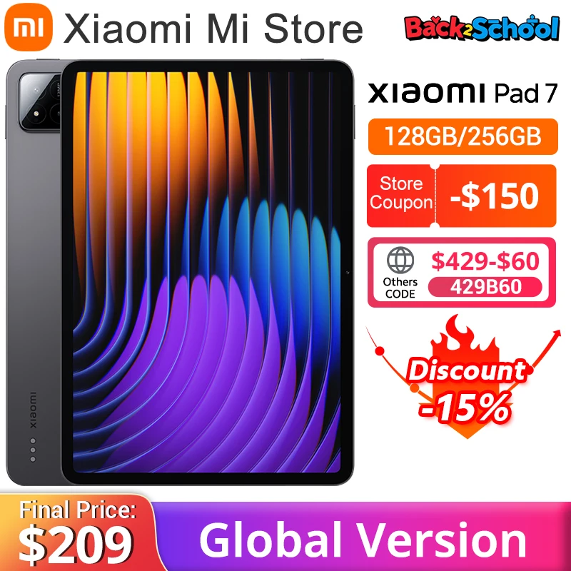 Xiaomi Pad 7 Глобальная версия