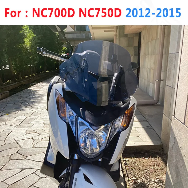 For Honda NC700D NC 700 D NC750D NC 750 D 2012 2013 2014 2015 Motorcycle Windshield Windscreen Wind Deflectors Gray