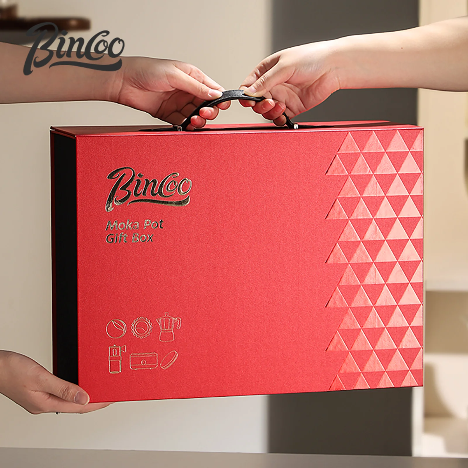 Bincoo القهوة موكا وعاء صمام مزدوج ماكينة الاسبريسو مجموعة القهوة الإيطالية أواني القهوة المهنية أداة المنزل باريستا اكسسوارات