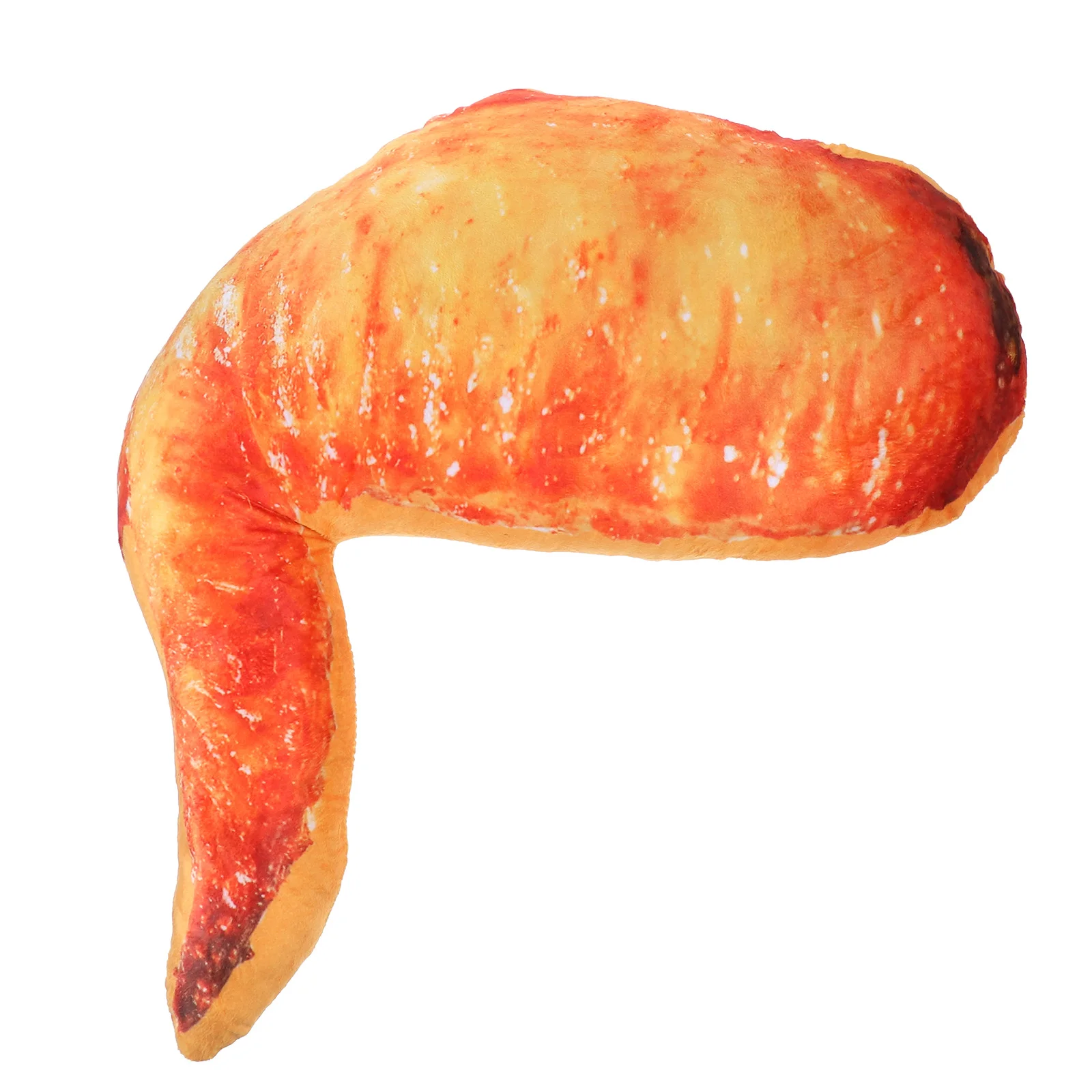 Cuscino da tiro con ala di pollo, morbido e confortevole, per divano letto, ufficio, lettura, guardare cibo, cuscino con ala di pollo