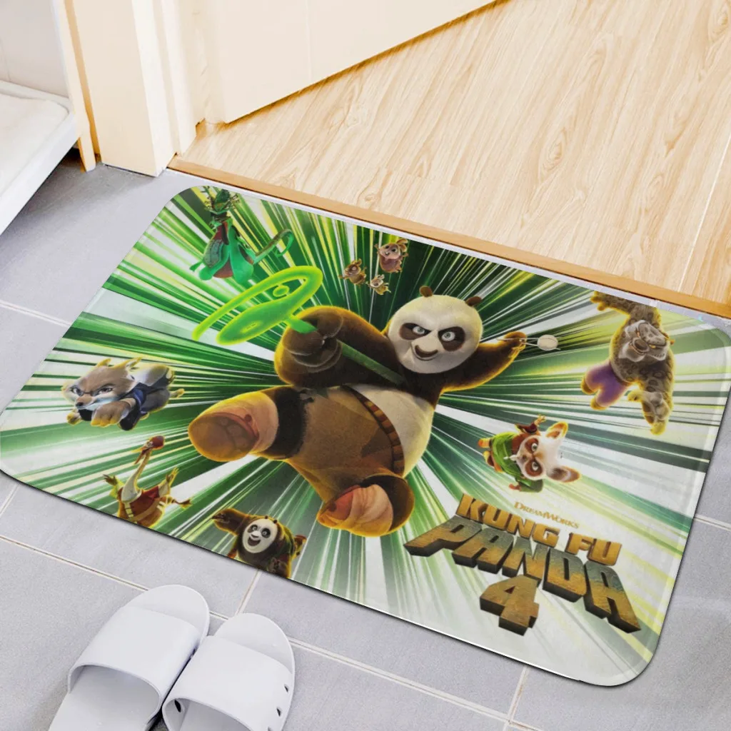 

Carpet Floor Mat Nordic Style Home Doormat Bathroom-Toilet Mats Bedroom K-Kung Fu Panda Hotel Decor Mat Alfombra Rug