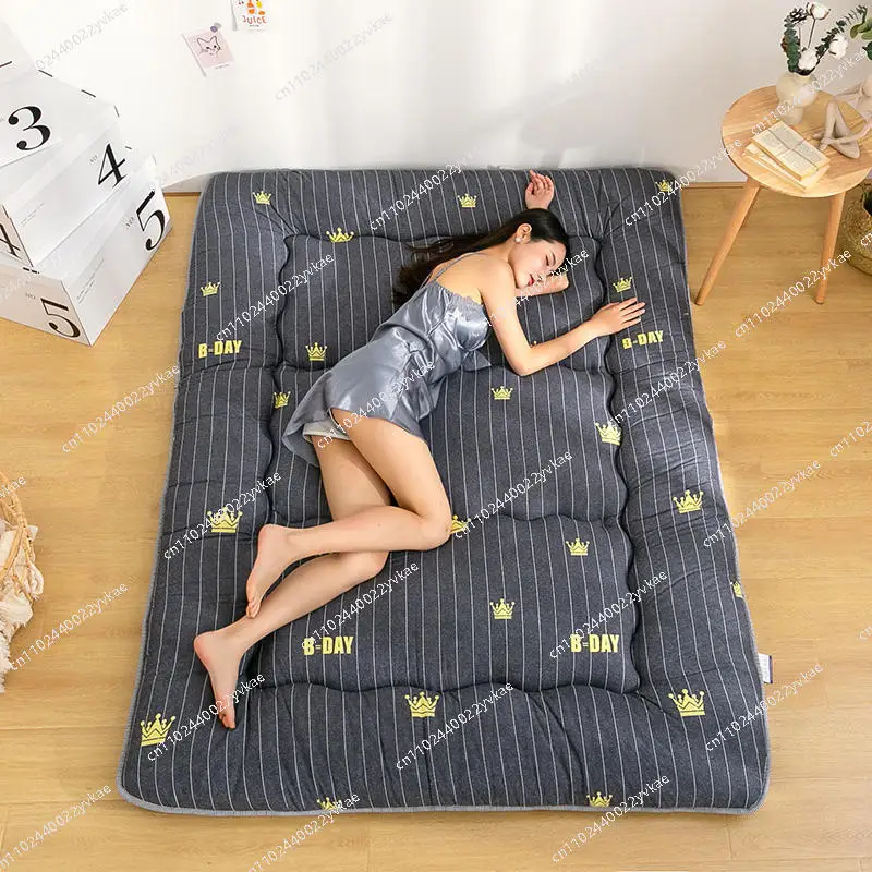 

Japanese-style thickened tatami mattress floor mat soft cushion foldable lazy home sleeping pad bedroom floor artifact