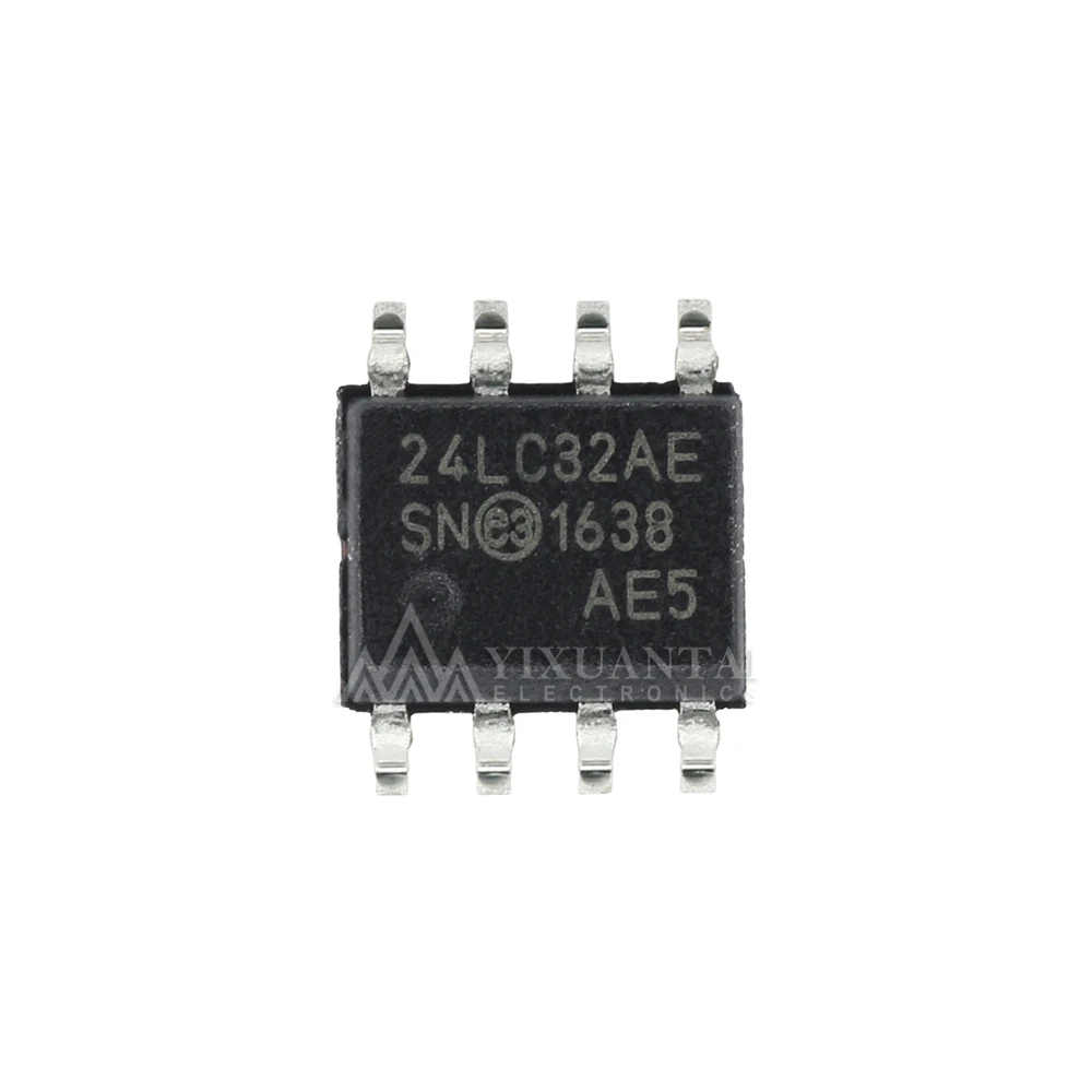 10pcs/Lot  24LC32AT-E/SN  24LC32AT-E  24LC32AE SN【IC EEPROM Serial-I2C 32K-bit 4K x 8 3.3V/5V Automotive 8-SOIC N T/R】New