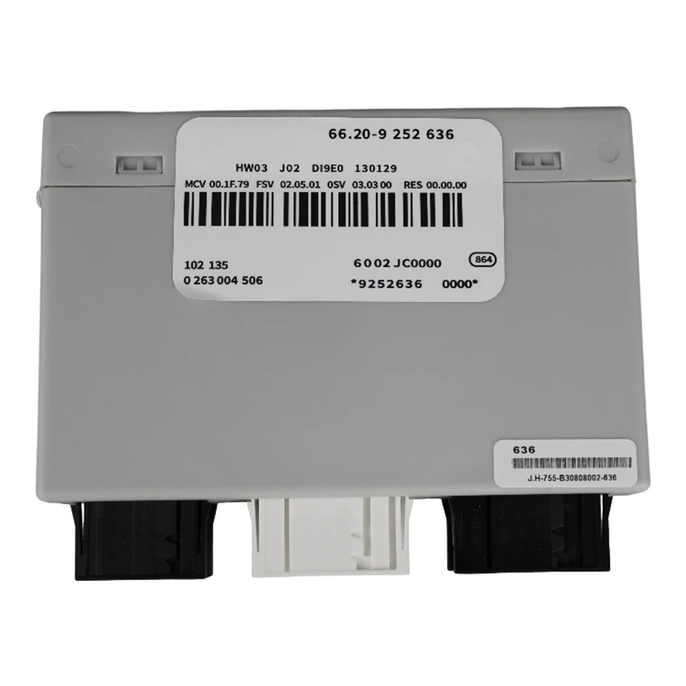 Модуль управления дистанцией парковки для BMW X1 E84 66209252636-2015, запчасти, 3 вилки, высокая версия, блок управления парковкой 2009, 9252636