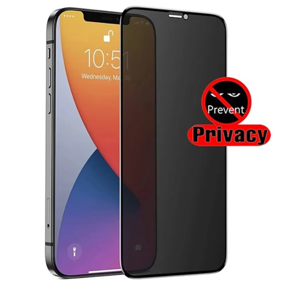 Privacy Anti Spy Glare Tempered Glass For Huawei Honor 7x x7 Lite 9X Pro 8X Max 7X 6X 8S 7S 8C Screen Protector For Honor 8 Lite