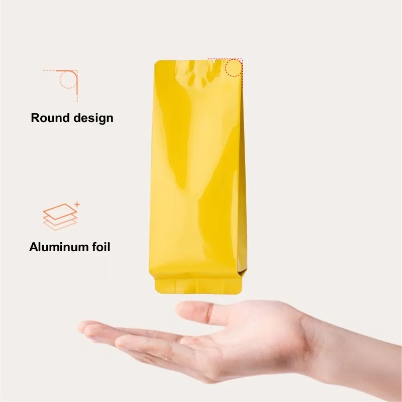 StoBag 50pcs Colorful Long Small Plastic Aluminum Foil Packaging Bag Sealing for Coffee Tea Powder Storage Pouches Portable