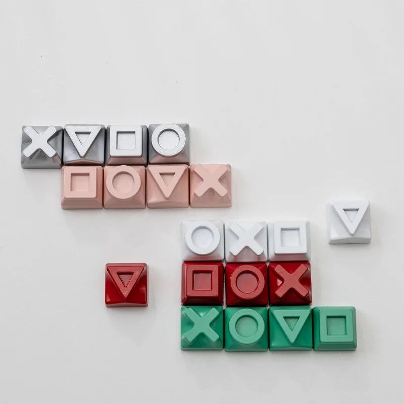 Zinc alloy metal keycaps, game console keycaps, directional keys compatible with mechanical keyboards