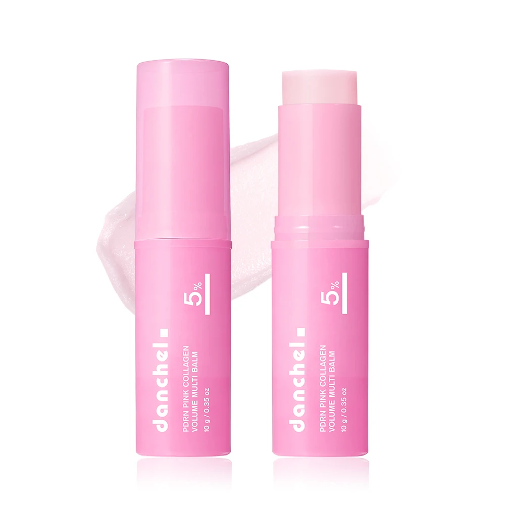 PDRN Pink Collagen Multi Volume Balm Stick Anti-aging verstevigend anti-rimpel voor ogen, hals, voorhoofd en lachrimpels