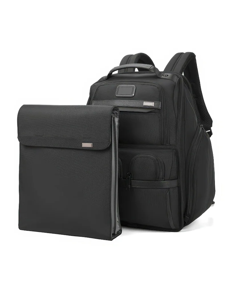 Mochila de nailon de gran capacidad para hombre: diseño duradero y resistente al agua para el trabajo, viajes y viajes diarios 2603173