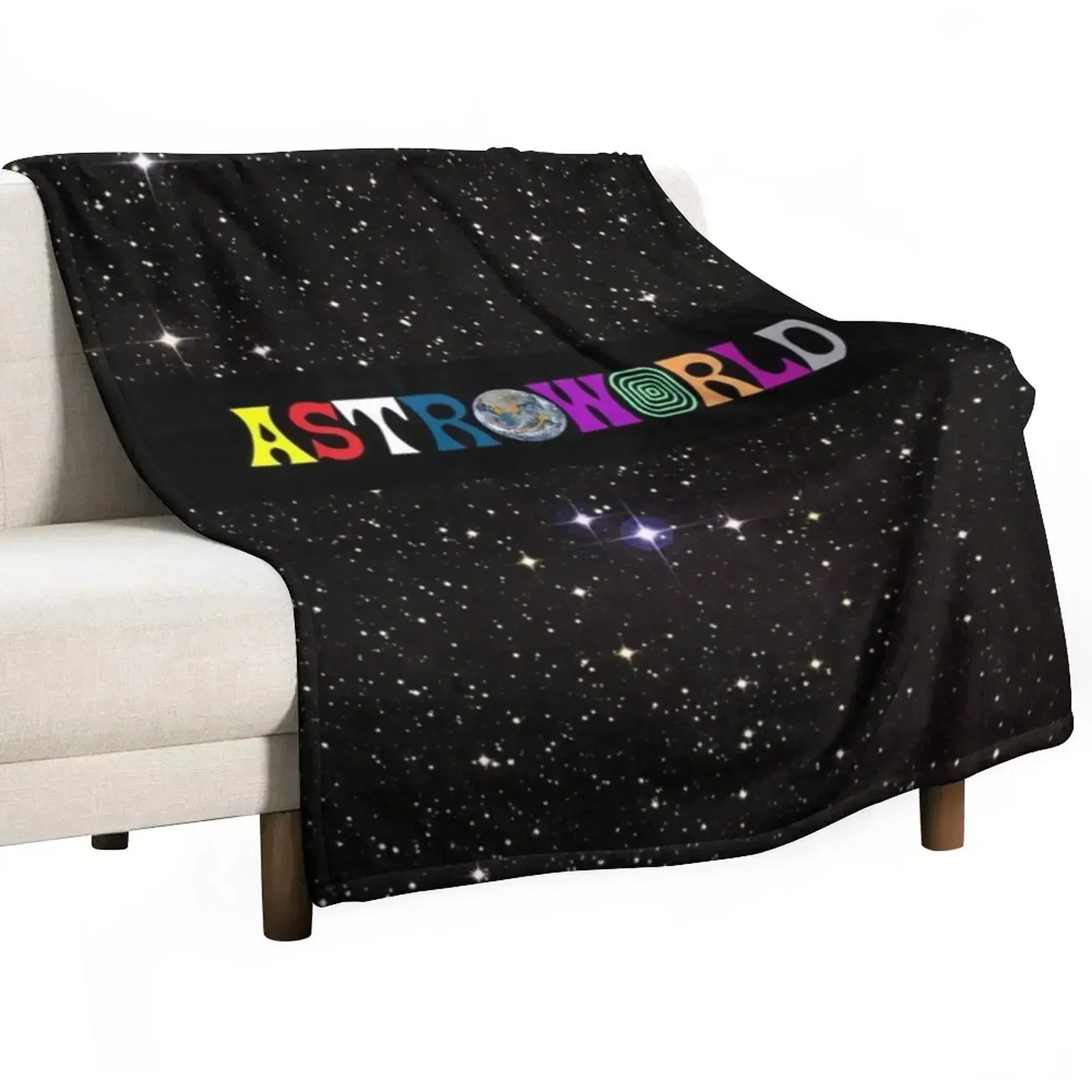 

Astroworld Throw Blanket No Pilling Soft Warm Blanket for Bed