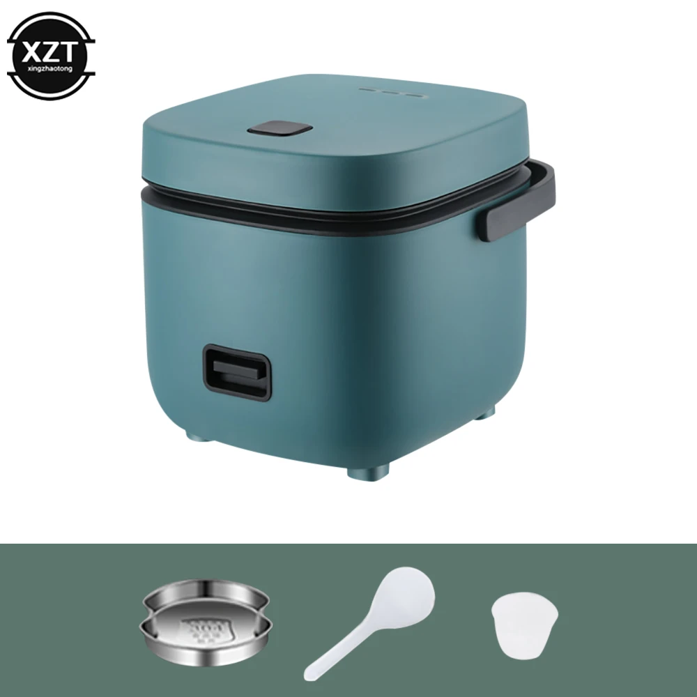 1.2L Mini Rice Cooker Multifunctional Household Rice Cooker Soup Pot Dormitory Travel Car Portable Rice Cooker