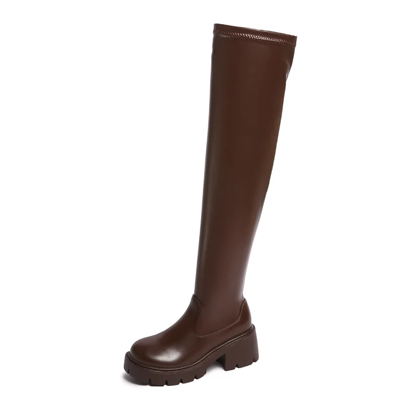 2026 2026 Autumn Winter New Brand Designer Sexy Office Comfort Women's Over-the-Knee Boots Casual Gothic Motorcycle Boots Sizes 35-43 - Aliexpress Deal