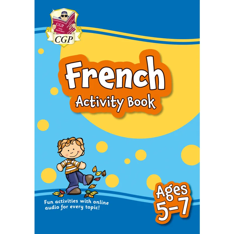 

New French Activity Book For Ages 57 With Online Audio CGP Coordination Group Publications 9781837740062 Book