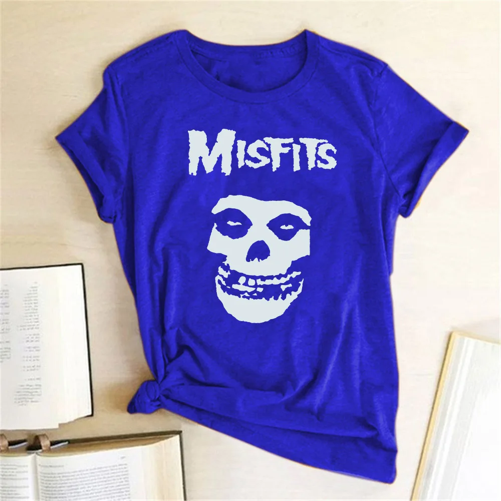 Seeyoushy MISFITS Season Tv T Shirt donna estate manica corta Harajuku Tees maglietta femminile Camisetas Mujer Manga Casual top