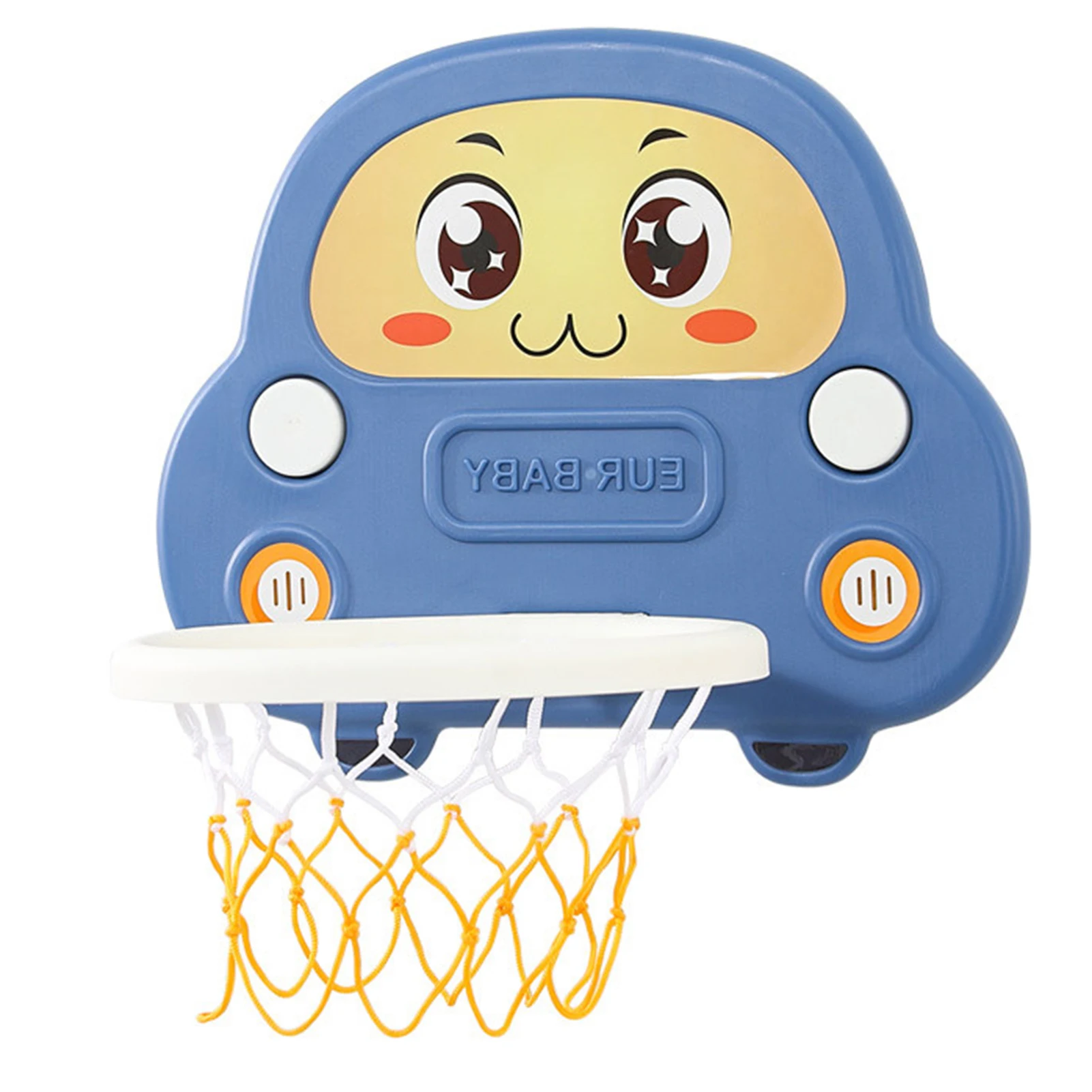 Portátil mini conjunto de basquete dobrável punch-livre backboard bola objetivo brinquedos para crianças