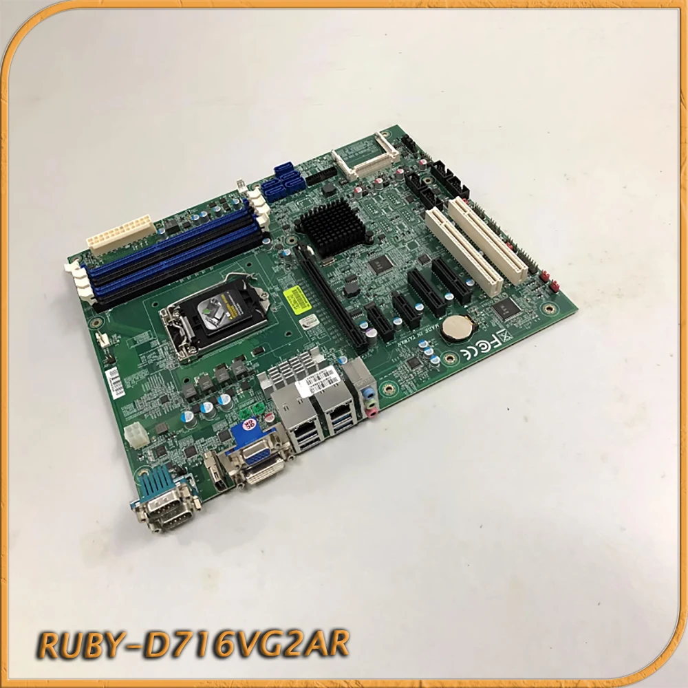 RUBY-D716VG2AR For Portwell  BIOS:R1.00.W7 Q87 Motherboard for Industrial Controls