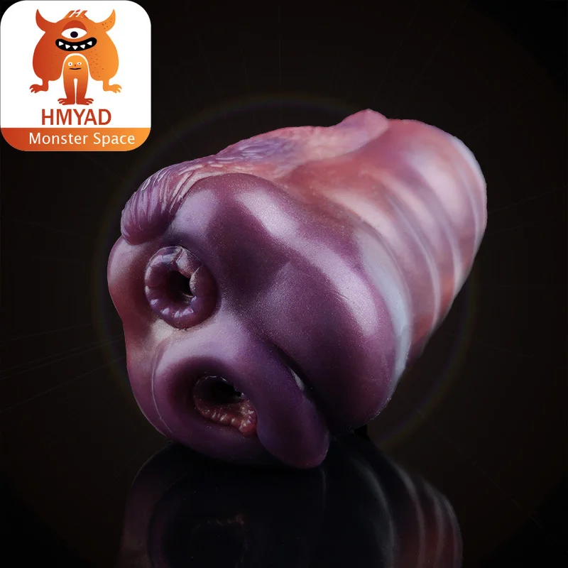 hmyad-male-masturbators-dual-channel-realistic-animal-silicone-masturbation-cup-vaginal-anal-sex-pocket-pussy-toys-for-adult-18
