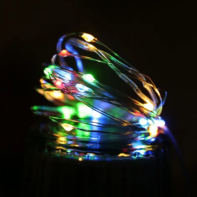 5M 5M 10M Waterproof USB power light string copper wire light led light multifunctional light strip for  Night homeDecoration