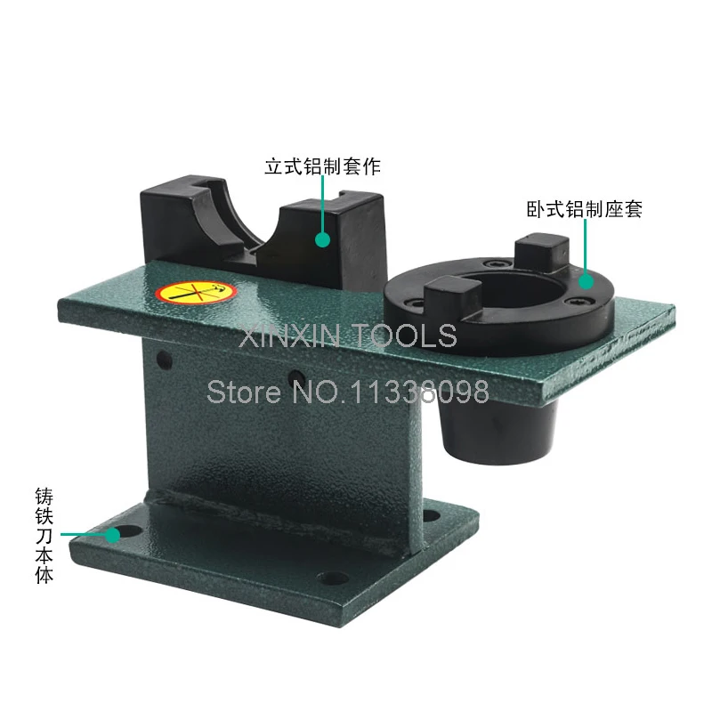 CNC BT30 Lock Cutter Holder supporto lama utensile da taglio in alluminio Base per tornio blocco coltello dispositivo di serraggio
