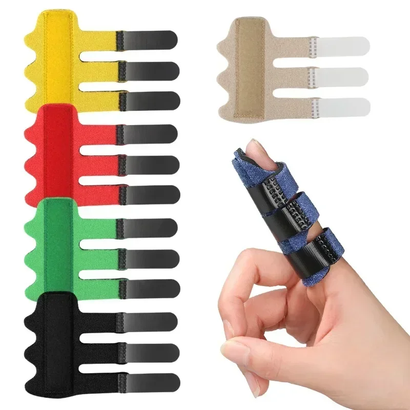 1 Pack Pain Relief Trigger Finger Fixation Splint Correction Brace Adjustable Sprain Dislocation Fracture Finger Splint image 3