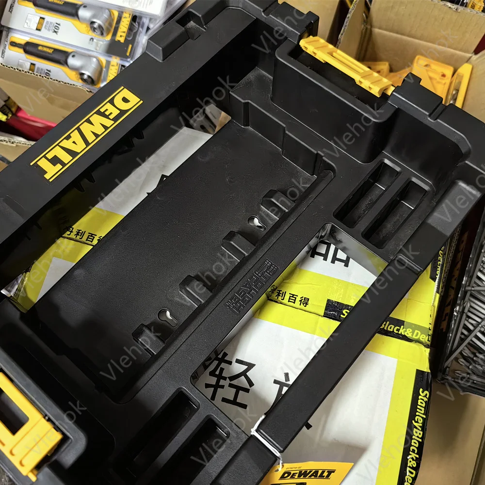 DEWALT DT70716 Caddy Case Compatible With TSTAK SYstem Connectable Integrated Transprot Handle Tool Box Storage Case