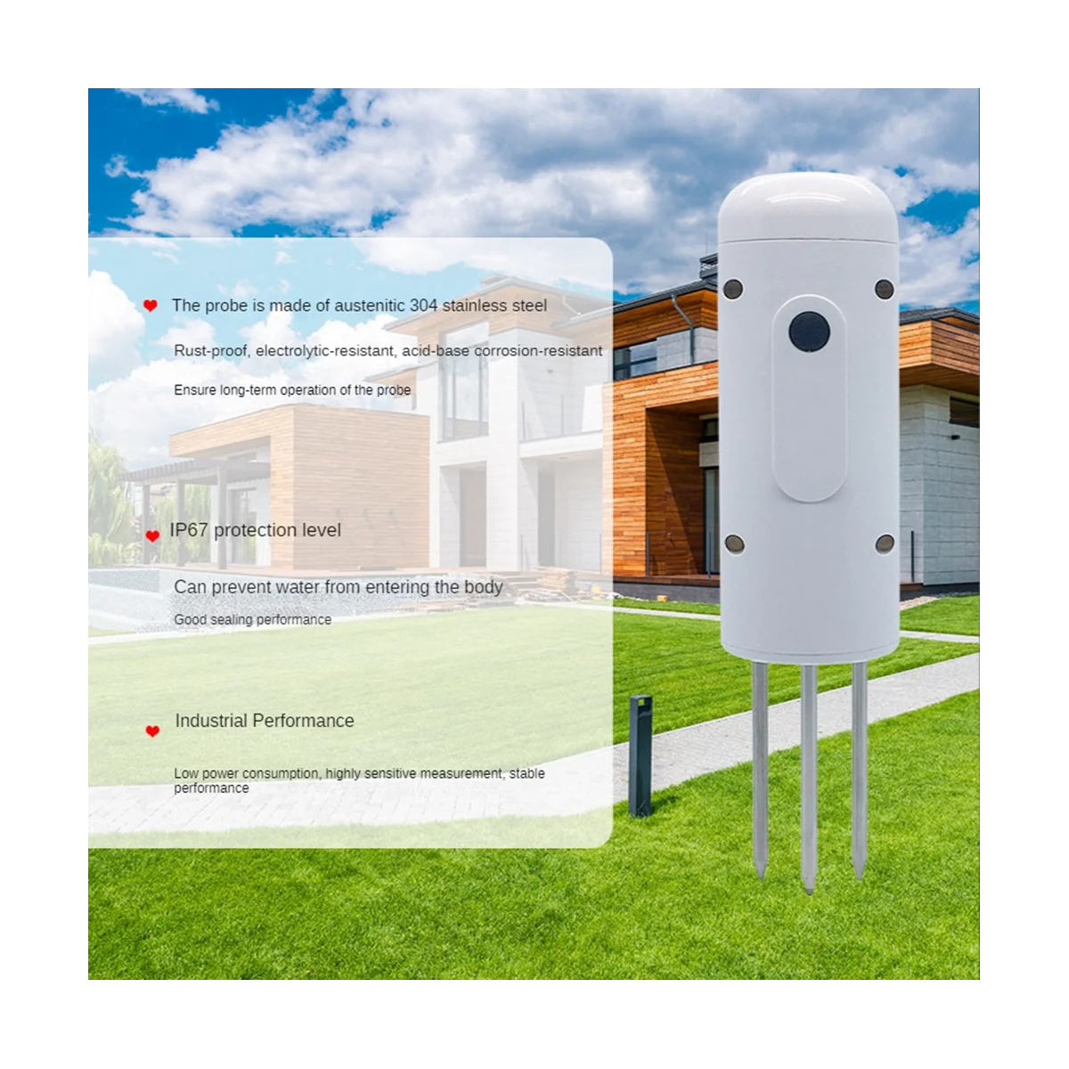 2Pcs TUYA ZIGBEE Plant Monitor Soil Temperature Meter Moisture Humidity Sensor Garden Automation Irrigation Detector