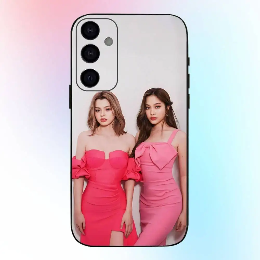 Funda de teléfono Pink Theory F-Freen B-BECKY para Samsung Galaxy A73,A72,A71,A70,A53,A52,A51, otras fundas negras suaves