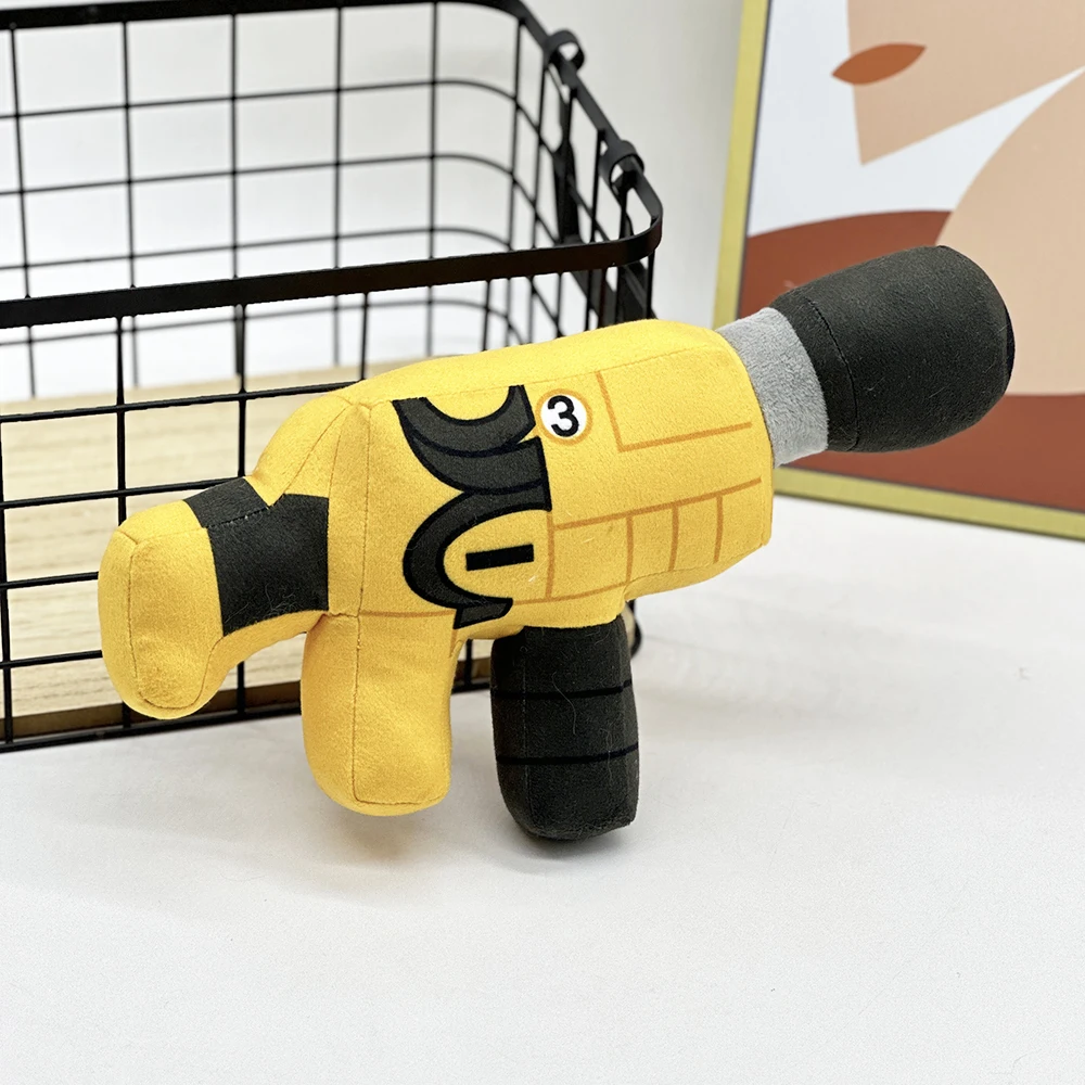 Zoochosis Terrifying And Bizarre Yellow Gun Cartoon And Anime Related Images High Quality Stuffed Plush Toys