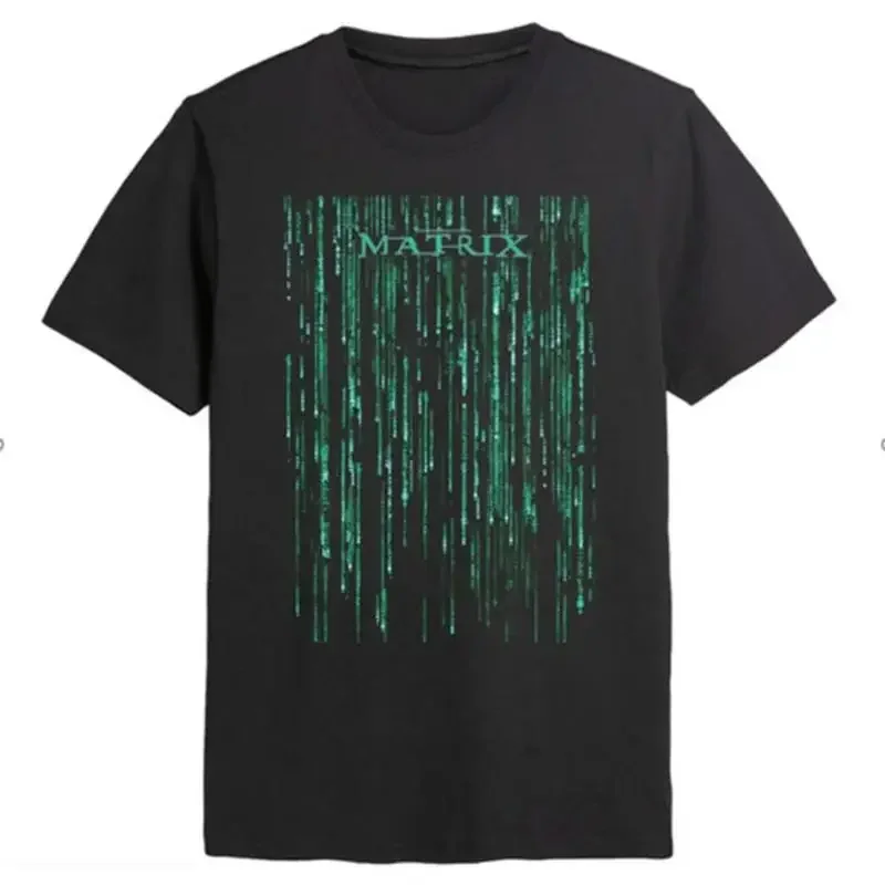 The Matrix Unisex Adult Resurrections T-Shirt XXL Black/Green
