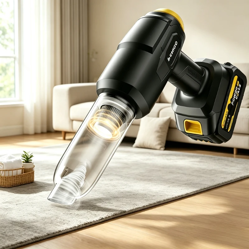 Cordless Car Vacuum Cleaner Handheld Suction Blower Portable Dust Cleaner for Vehicle Home Desk with Filter Accessories 차량용 청소기
