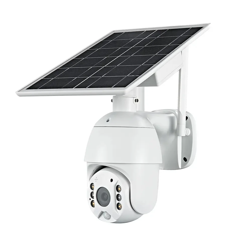 WiFi Solar Surveil Camera 2mp hd Solar Cctv Auto Tracking Wireless Surveillance Product Two Way Audio Color Night Vision Camera