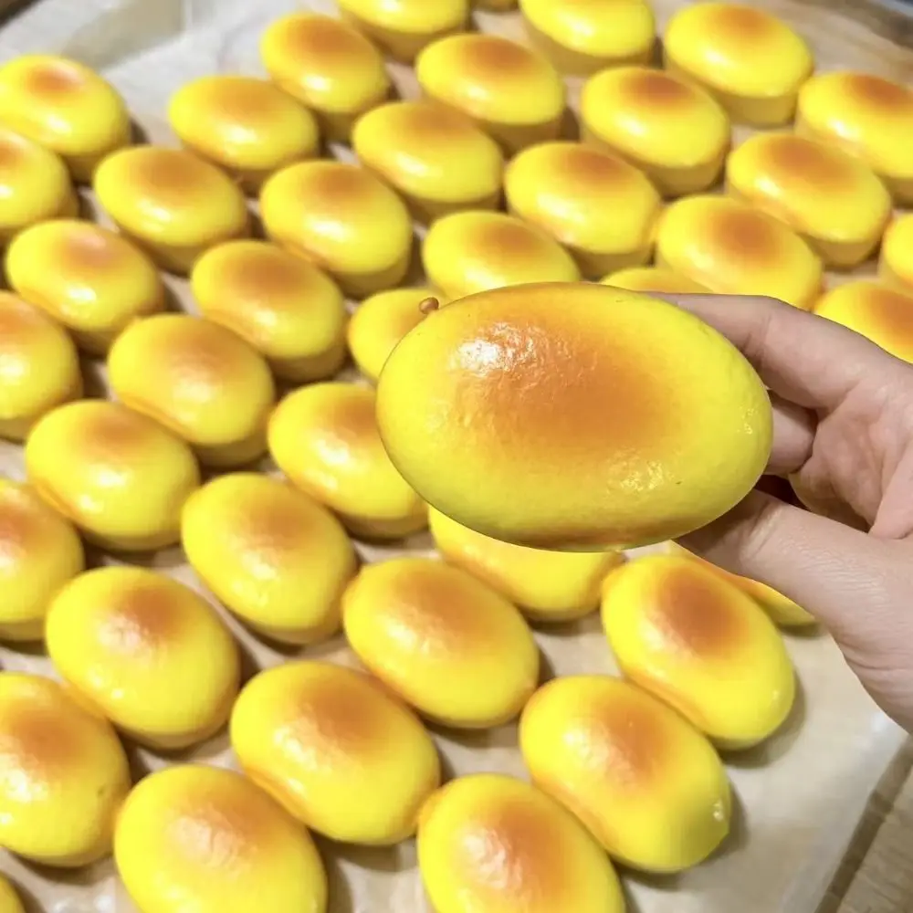 Soft Cute Slow Rising Squishy Cheese Simulated Anti-Anxiety Squishy Bread Hand Relax Pinch Sensory Fidget Cake Adult