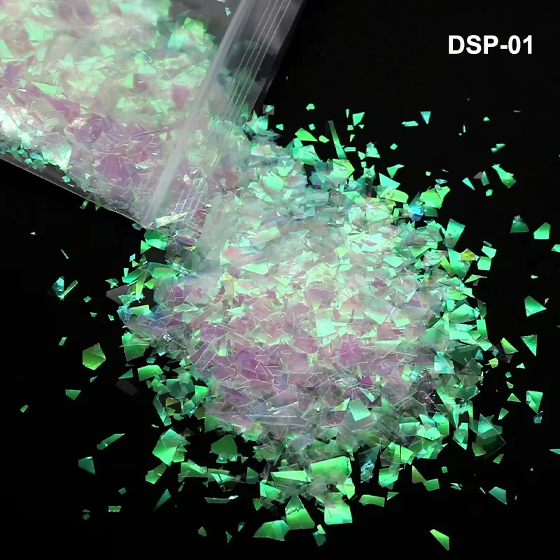 Iridescent Mermaid Nail Flakes 3