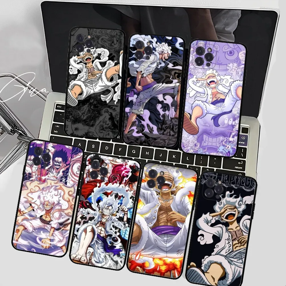 

O-One Anime P-Pieces Luffys For iPhone 15 14 11 12 13 Mini Pro XS Max Cover 6 7 8 Plus X XR SE 2020 Funda Shell