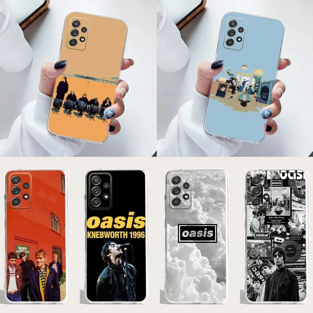 

Band O-Oasis Phone Case Silicone For Samsung S30,23,21,22,20 FE lite,S10,9,PIus Note20ultra Soft Transparent