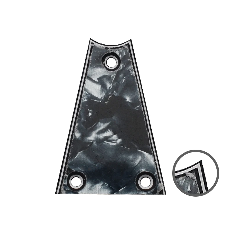 3 Ply Triangle Guitar Truss Rod Cover 42.5x30MM 3 Hole Truss Rod Plate Multi Colour Availalbe