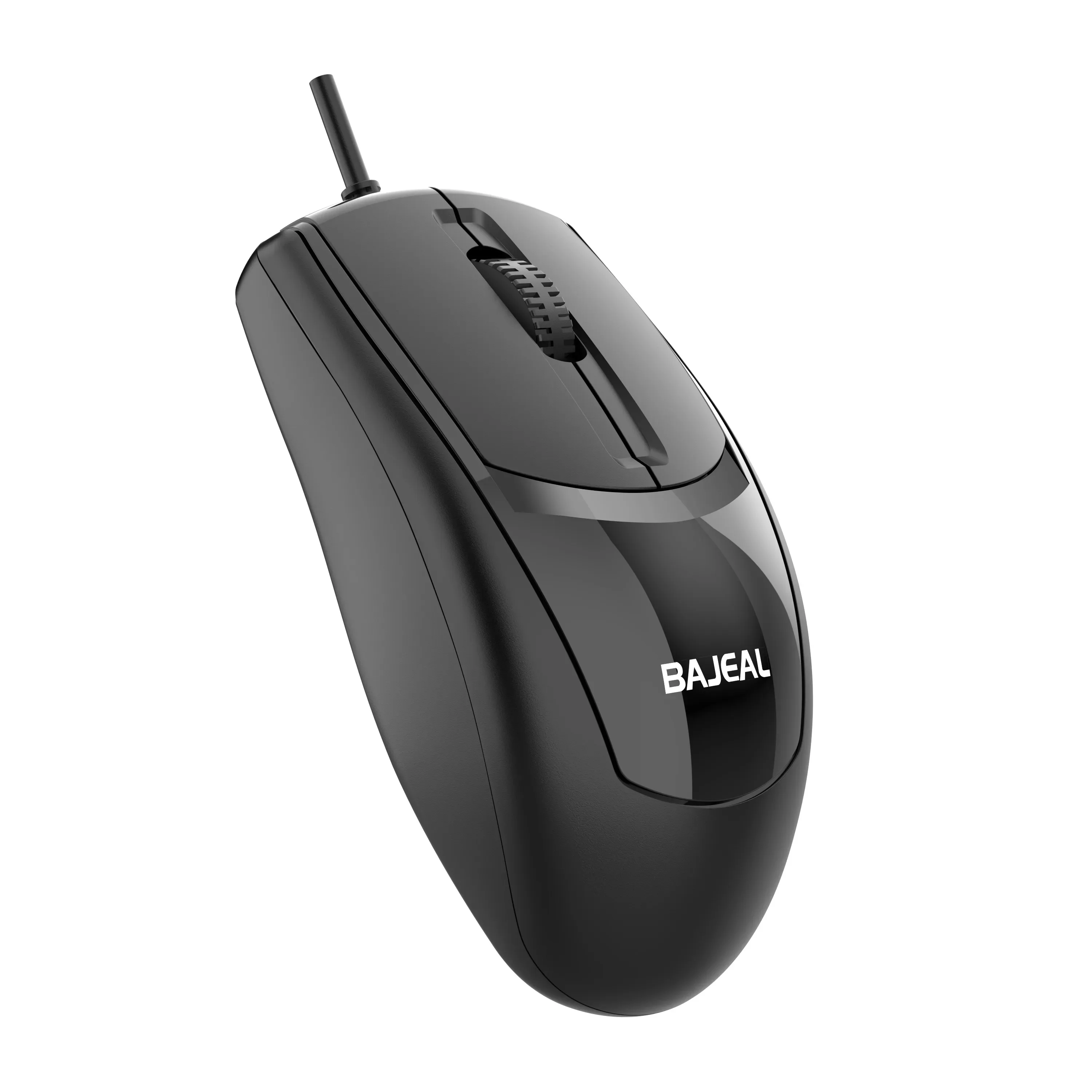 BAJEAL-D2 เมาส์แบบมีสายเมาส์สําหรับเล่นเกมสําหรับ PC Office แล็ปท็อปเดสก์ท็อปอินเทอร์เฟซ USB เมาส์อุปกรณ์เสริมเมาส์ตามหลักสรีรศาสตร์