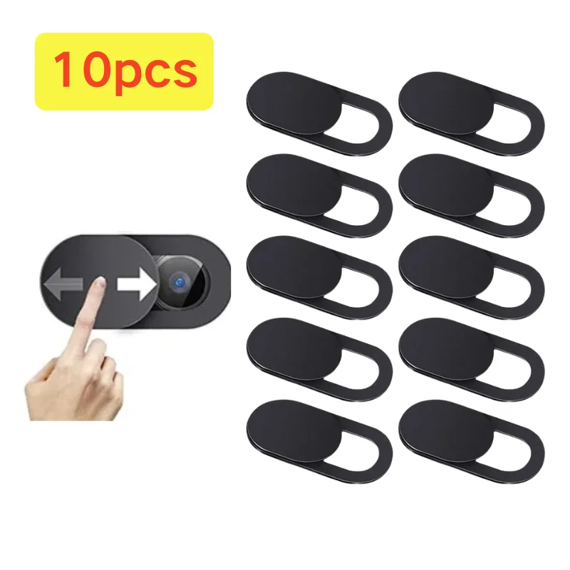 Webcam Cover Sluiter Magneet Slider Plastic Camera Cover voor iPad Tablet Web Laptop Pc Camera Mobiele Telefoon Lenzen Privacy Sticker