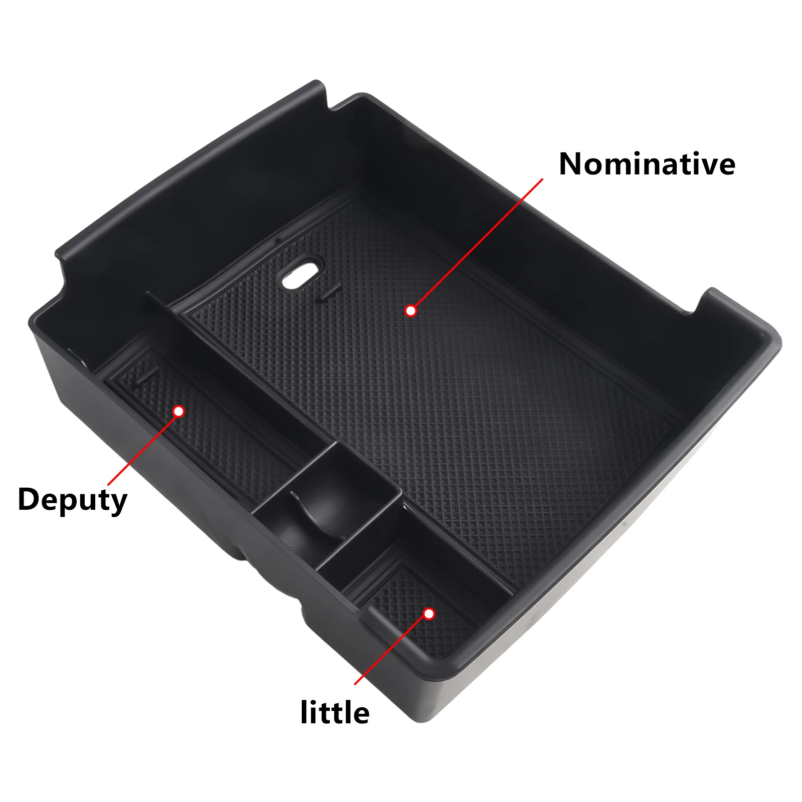 Car Storage Box For Ford Maverick 2022-2023 ABS Center Armrest Hidden Box Cup Holder Console Organizer Car Box Accessories Use