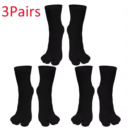 Fashion Japanese Style Tabi Toe Socks for Men Women Summer Fiber Two Finger Socks Kimono Flip Flop Sandal Split Tabi Toe Sock - Image 16