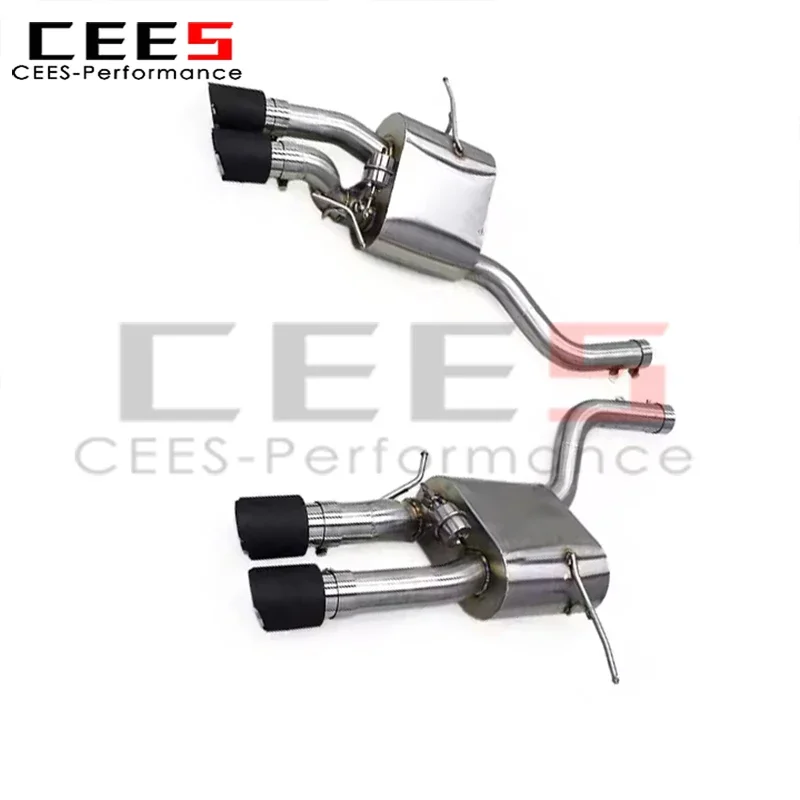 

CEES Exhaust System for Maserati Quattroporte 4.2L 2004-2011 Stainless Steel Axle Exhaust Pipe Valvetronic Muffler