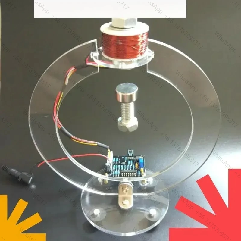 Pull Up The Magnetic Levitation Kit Electronic Diy Production Kit Students Learn Experimental Kit Creative Ornaments Gifts