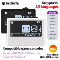 Smart NFC Emulator for Amiibo iNFC OLED HD Smart Emulator Accessory for Nintendo Switch Simple Pixel Style System IC/NTAG