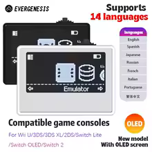 Smart NFC Emulator for AMB iNFC OLED HD Smart Emulator Accessory for Switch/Switch2 Simple Pixel Style System IC/NTAG