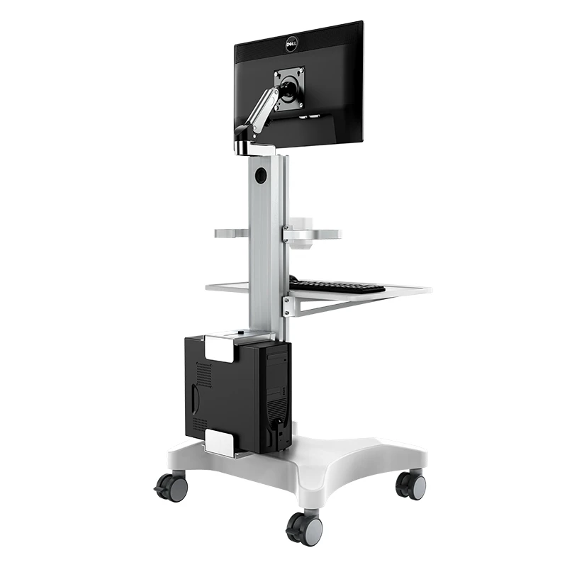 

Medical Trolley Computer Cart with Steels Stand for Oral Scanner Medical Cart With Scanning instrument