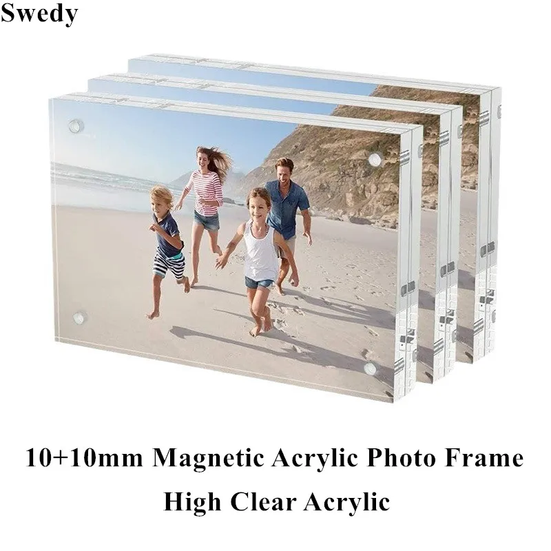 

A5 148x210 мм магнитная детская семейная фоторамка блоки меню бумага ценник бирки акриловый держатель для вывесок стенд