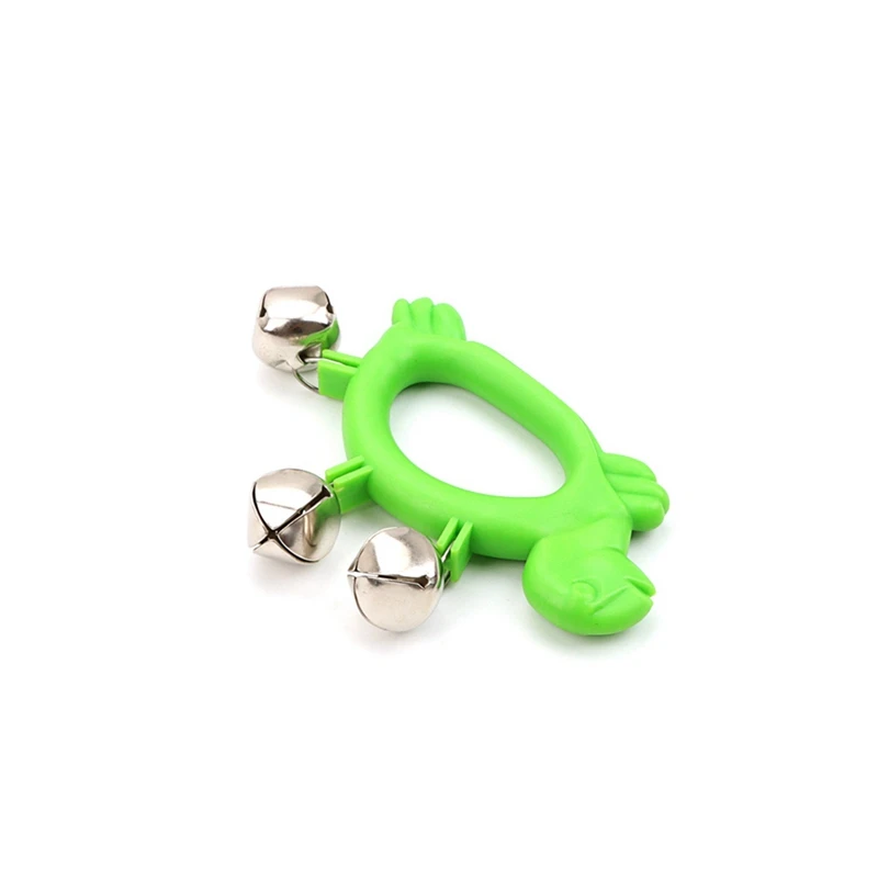 

Ручной Тамбурин, Тамбурин с 6 металлическими колокольчиками для детей, игрушечный музыкальный инструмент