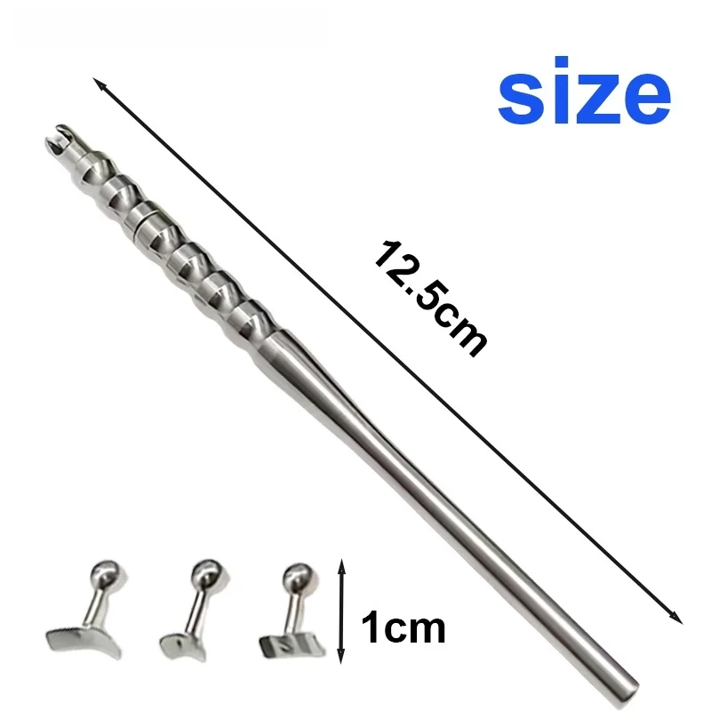 1Set Dental Filling Instrument Set: Interdental Separators and Gingival Retractors; Gingival Retractor with Adjustable Tip Angle